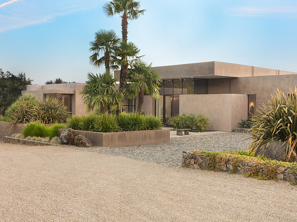 Exterior architectural view of residence