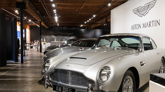 Even more Aston Martins on display