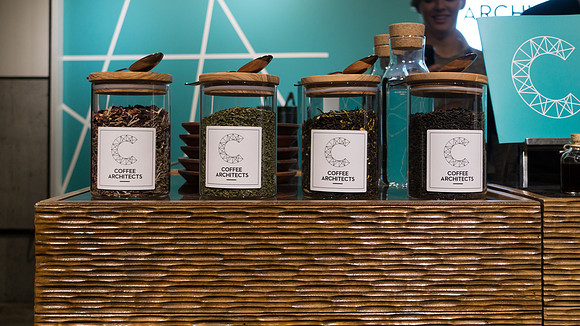 Custom tea bar