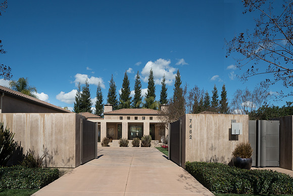 View of residence from exterior drive